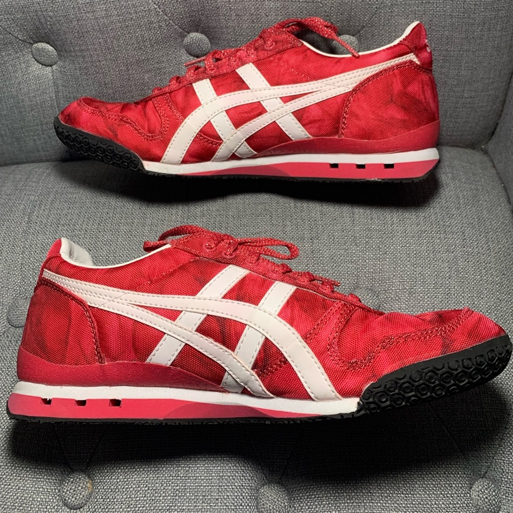 Asics Onitsuka Tiger Ultimate 81 Women's Sneakers Shoes D58BK Fuchsia sz 8 - Picture 4 of 11